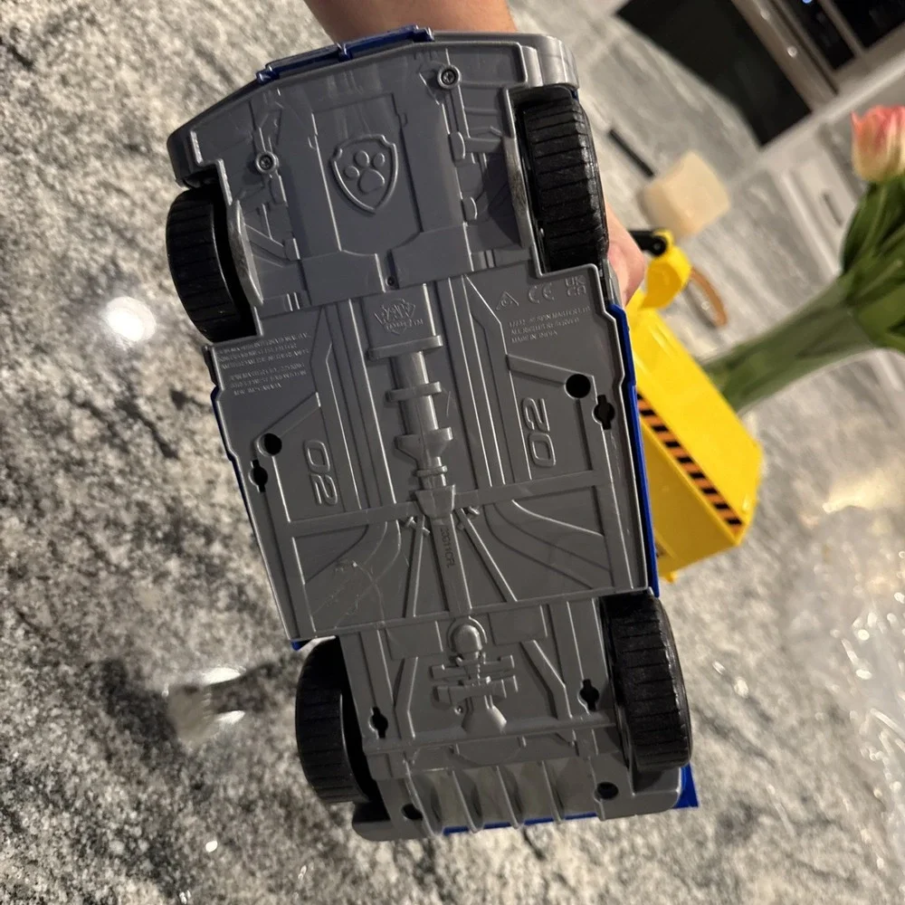 Paw Patrol Large Chase Rubble 2-in 1 Transforming Cruiser‎ And Truck As Shown